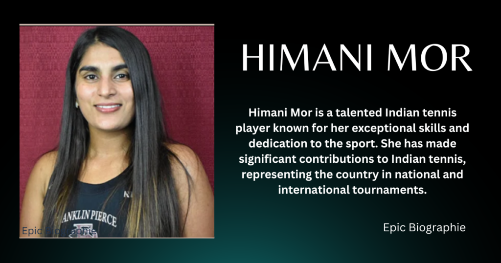 Who is Himani Mor?