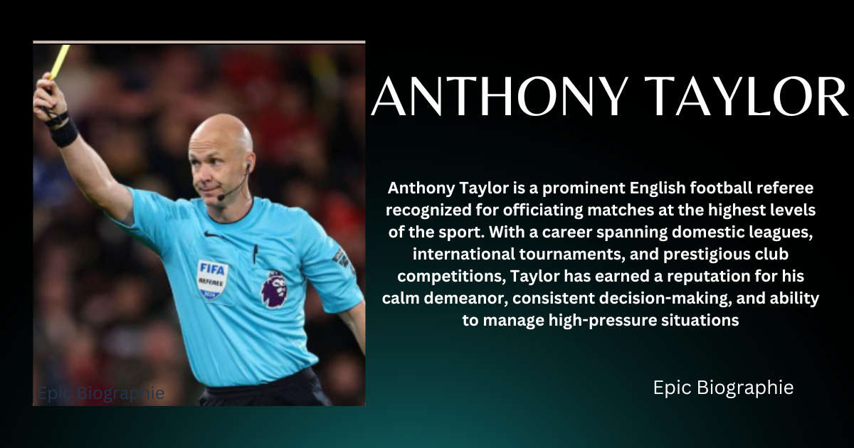 Who is Anthony Taylor?