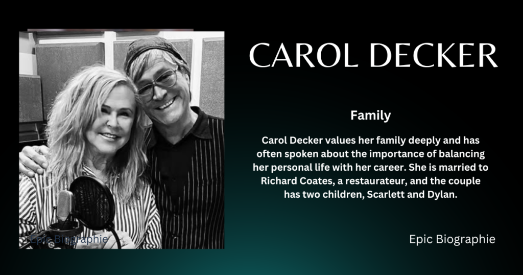 Family Of Carol Decker