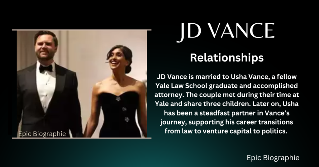 Relationships Of JD Vance