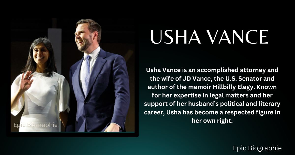 Who is Usha Vance?