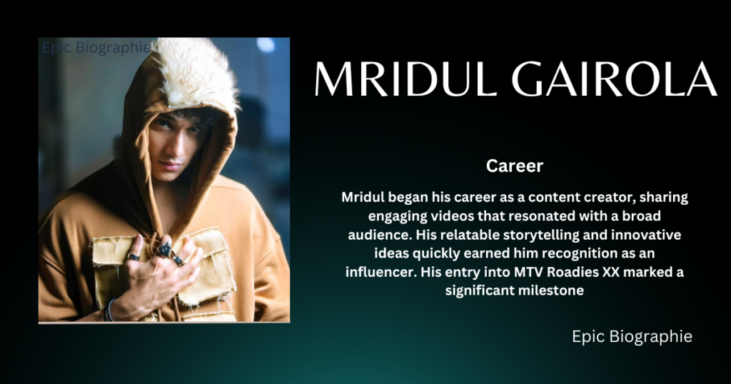 Career Of Mridul Gairola