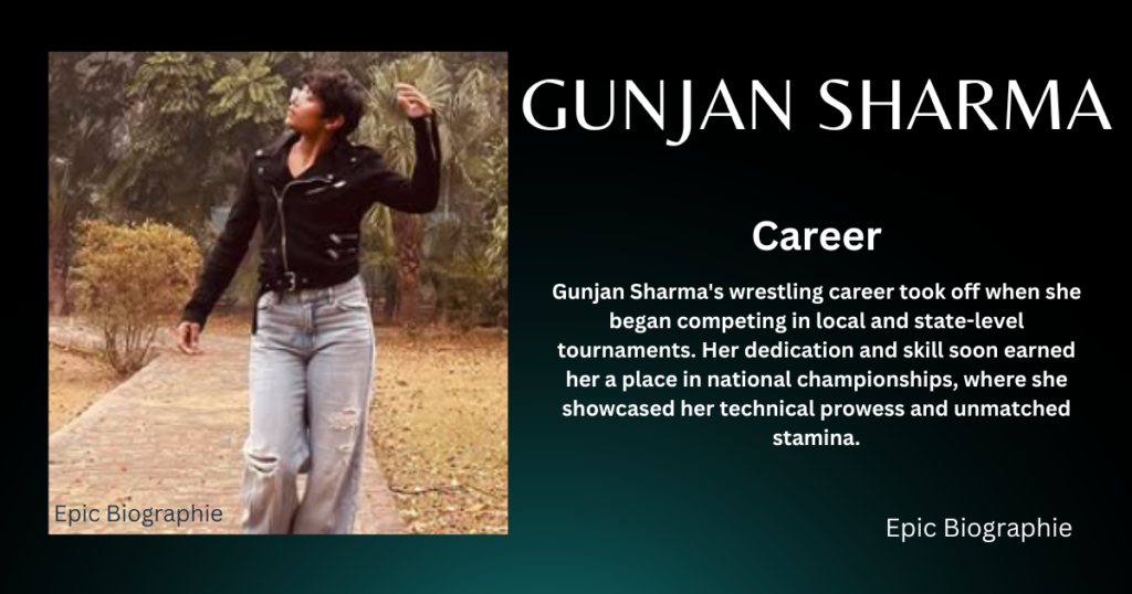 Career Of Gunjan Sharma