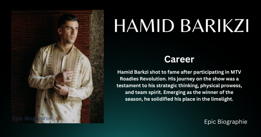 Career Of Hamid Barkzi