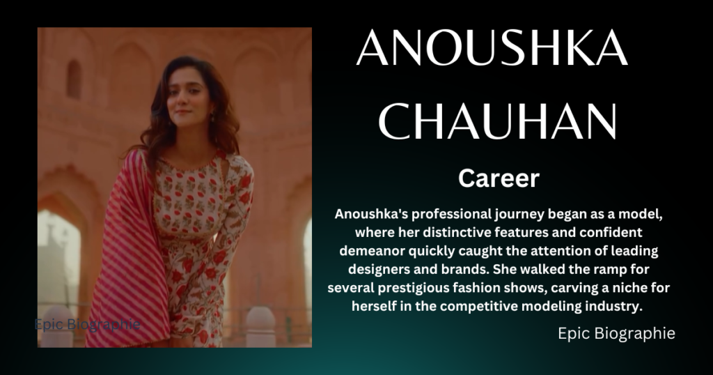 Career Of  Anoushka Chauhan