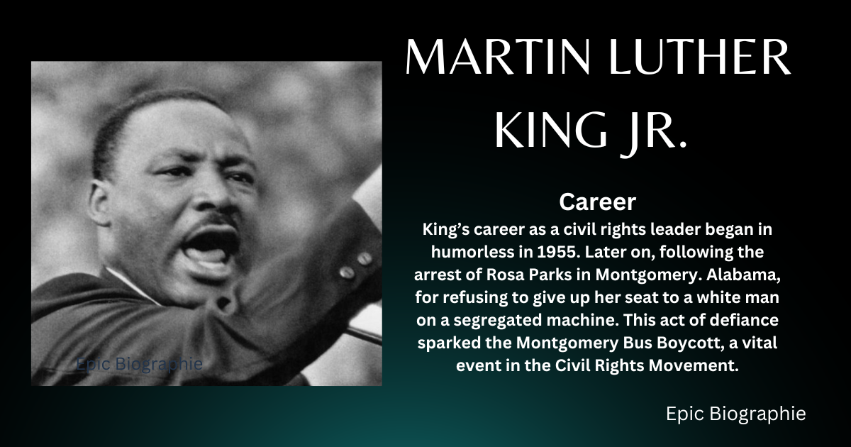 Career of Martin Luther King Jr.