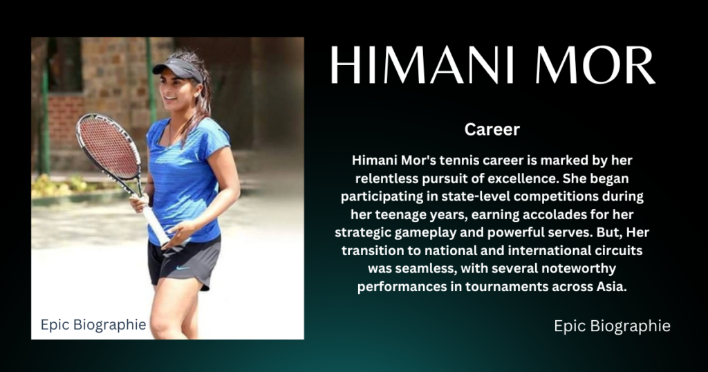 Career Of Himani Mor