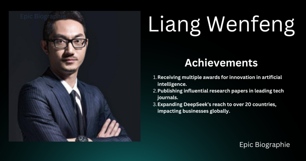 Achievements of Liang Wenfeng