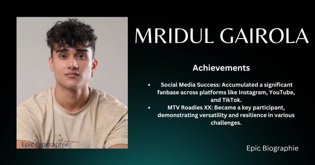 Achievements Of Mridul Gairola