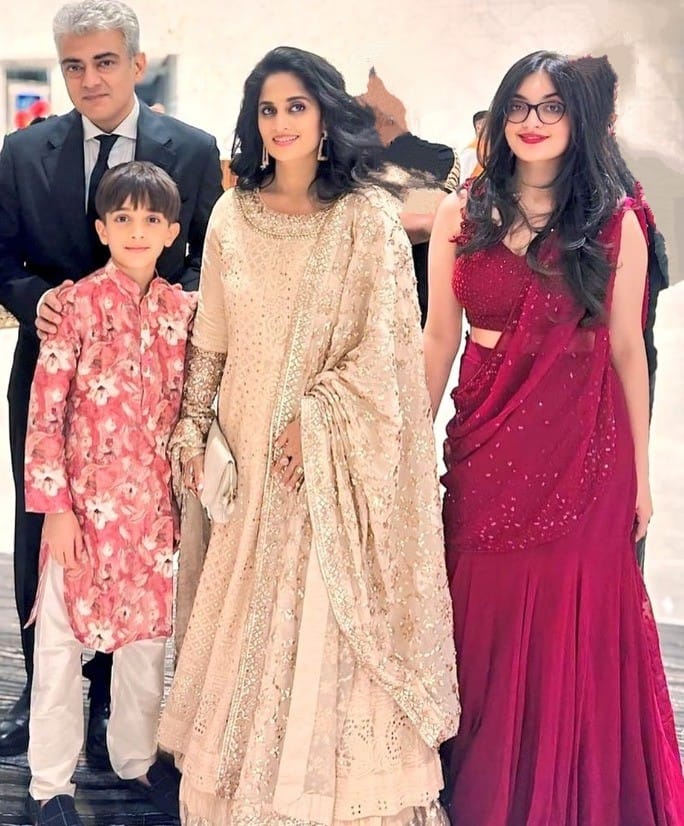 Family Of Ajith Kumar
