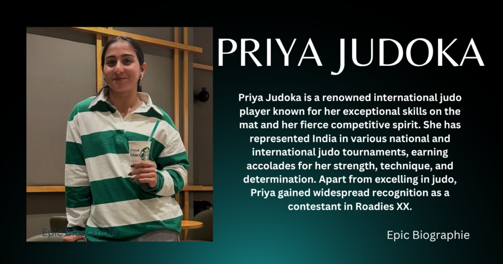 Who is Priya Judoka?