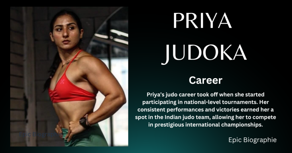 Career Of Priya Judoka