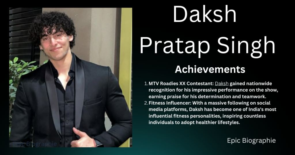 Achievements Of Daksh Pratap Singh